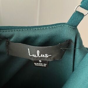 LuLus green dress